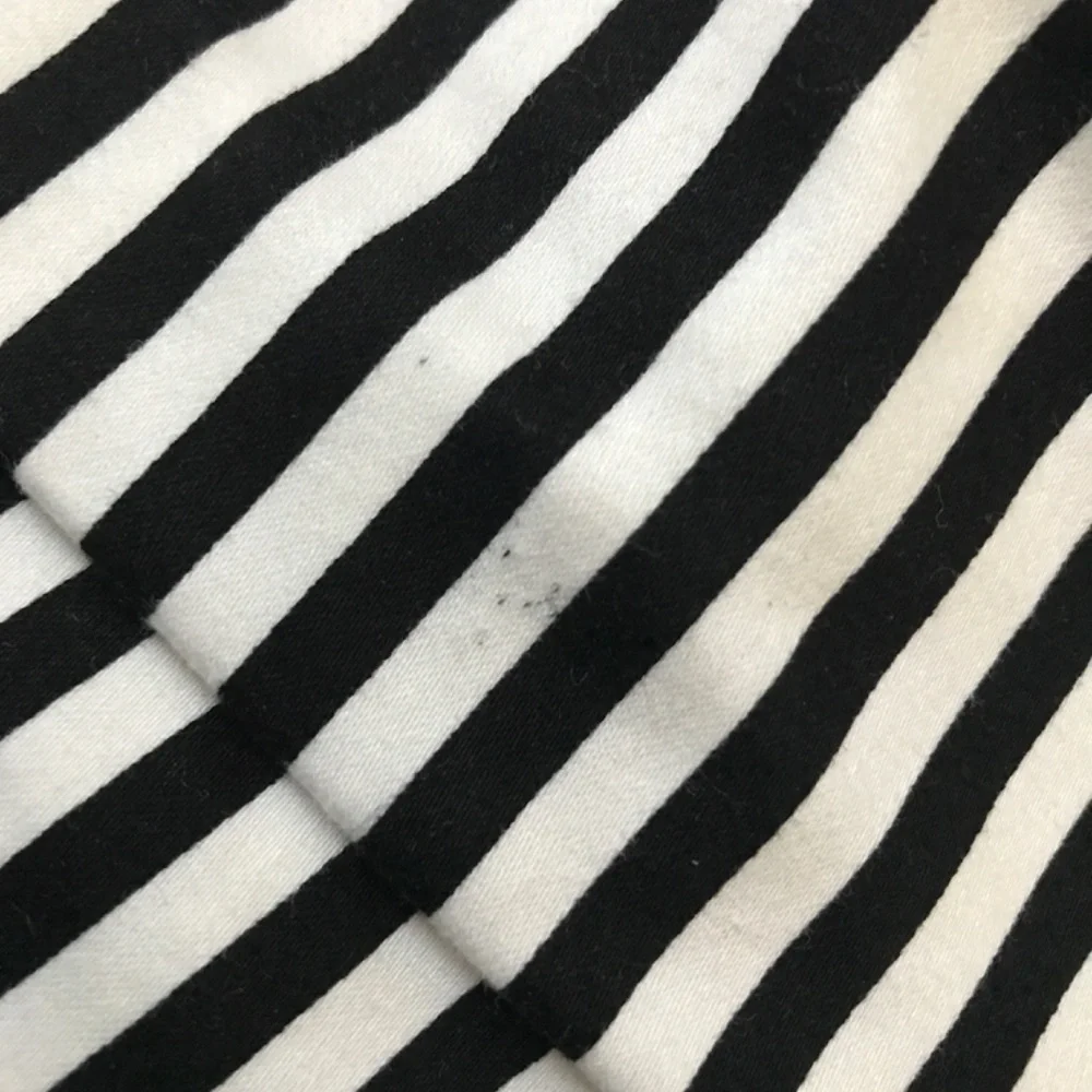 LuLu’s Black and White Striped Midi Skirt - Picture 2 of 3